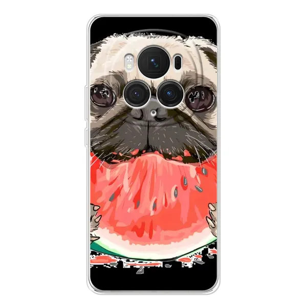 Чехол с рисунком «Смешной Мопс» для Huawei Honor Magic 7 Pro Чехол с рисунком «Смешной Мопс» для Huawei Honor Magic 7 Pro