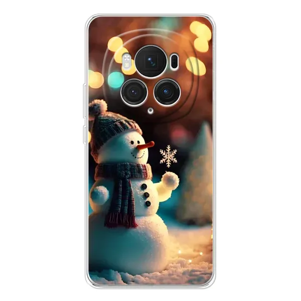 Чехол с рисунком «Снеговик праздничный» для Huawei Honor Magic 7 Pro Чехол с рисунком «Снеговик праздничный» для Huawei Honor Magic 7 Pro