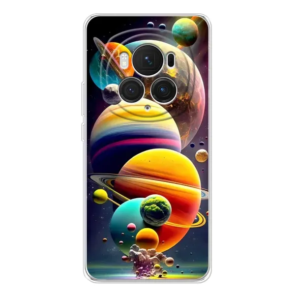 Чехол с рисунком «Солнечна система» для Huawei Honor Magic 7 Pro Чехол с рисунком «Солнечна система» для Huawei Honor Magic 7 Pro