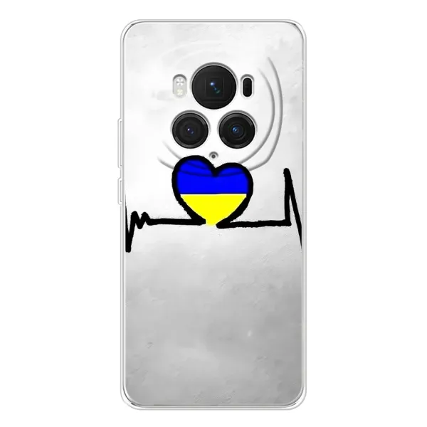 Чехол с рисунком «Украинская кардиограмма» для Huawei Honor Magic 7 Pro Чехол с рисунком «Украинская кардиограмма» для Huawei Honor Magic 7 Pro