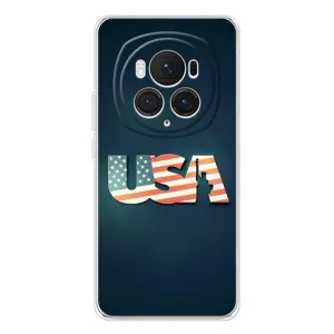 Чехол Флаг USA для Huawei Honor Magic 7 Pro (USA)