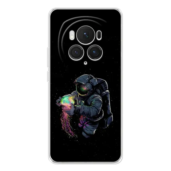 Чехол с рисунком «В руках земля» для Huawei Honor Magic 7 Pro Чехол с рисунком «В руках земля» для Huawei Honor Magic 7 Pro