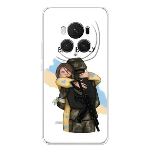 Патріотичний Чохол для Huawei Honor Magic 7 Pro (Віримо у ЗСУ)