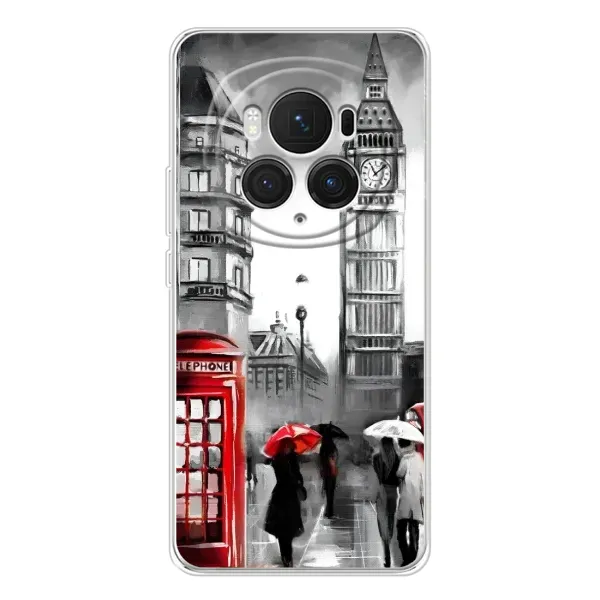 Чехол с рисунком «Вид на Биг Бен» для Huawei Honor Magic 7 Pro Чехол с рисунком «Вид на Биг Бен» для Huawei Honor Magic 7 Pro