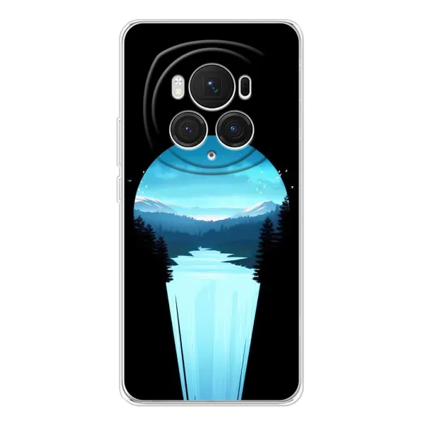 Чехол с рисунком «Синий Водопад» для Huawei Honor Magic 7 Pro Чехол с рисунком «Синий Водопад» для Huawei Honor Magic 7 Pro