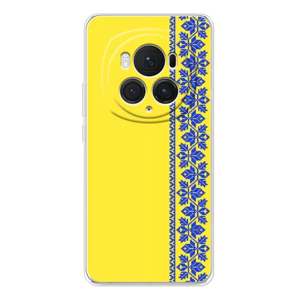 Чохол з малюнком «Вишиванка на жовтому фоні» для Huawei Honor Magic 7 Pro Чохол з малюнком «Вишиванка на жовтому фоні» для Huawei Honor Magic 7 Pro