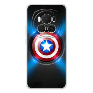 Чехол с Щитом Капитана Америки на Huawei Honor Magic 7 Pro (Яркий Щит Капитана)