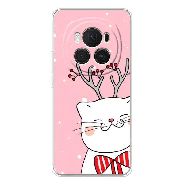 Чехол с рисунком «Зимний кот» для Huawei Honor Magic 7 Pro Чехол с рисунком «Зимний кот» для Huawei Honor Magic 7 Pro