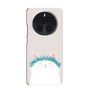 Чехол на тематику: Коты для Huawei Honor Magic8 Pro (Белый котик)