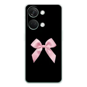 Чехол банты для Huawei Honor Play 10C (Бант на черном)