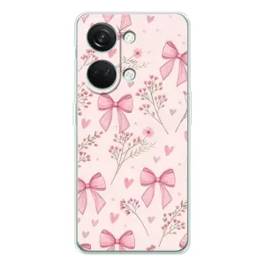 Чехол банты для Huawei Honor Play 10C (Банты с цветами)
