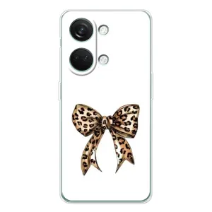 Чехол банты для Huawei Honor Play 10C (Леопардовый принт)