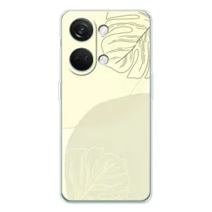 Чехол цветочный дизайн для Huawei Honor Play 10C (Зелёный фон)