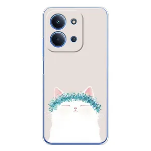 Чехол на тематику: Коты для Huawei Honor Play 11 Plus (Белый котик)