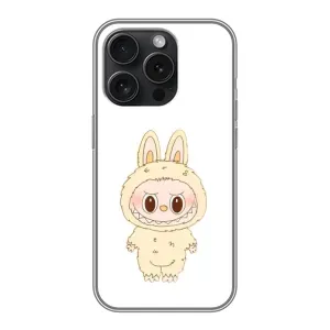 Чохол з принтом Лабубу для Huawei Honor Play 60 Plus (Бежевий Лабубу)