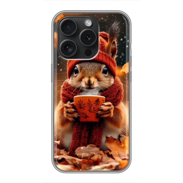 Чехол с рисунком «Белка с кофе» для Huawei Honor Play 60 Plus Чехол с рисунком «Белка с кофе» для Huawei Honor Play 60 Plus