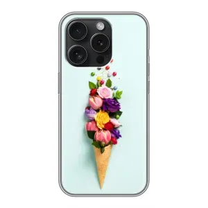 Чохли з тематикою "КВІТИ" на Huawei Honor Play 60 Plus (Квітка-морозиво)