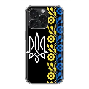 Силиконовый Чехол на Huawei Honor Play 60 Plus (Герб и вышыванка)