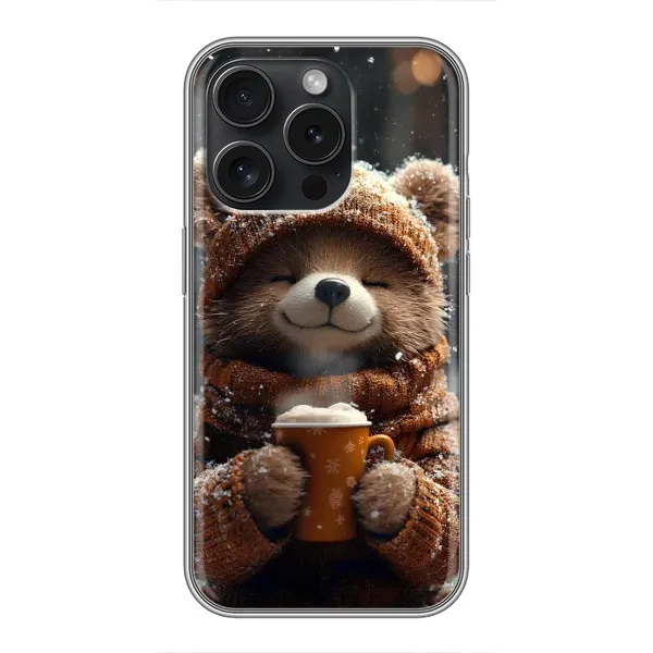 Чехол с рисунком «Медвежонок с кофе» для Huawei Honor Play 60 Plus Чехол с рисунком «Медвежонок с кофе» для Huawei Honor Play 60 Plus