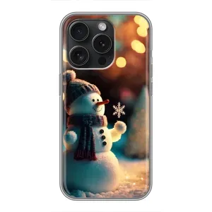 Чехлы на Новый Год Huawei Honor Play 60 Plus (Снеговик праздничный)
