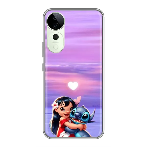 Чехол с рисунком «Стич и Лило» для Huawei Honor Play 70 Plus Чехол с рисунком «Стич и Лило» для Huawei Honor Play 70 Plus