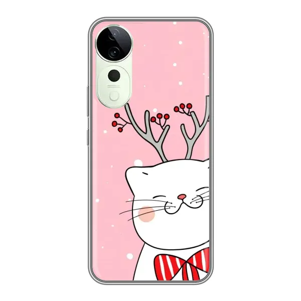 Чехол с рисунком «Зимний кот» для Huawei Honor Play 70 Plus Чехол с рисунком «Зимний кот» для Huawei Honor Play 70 Plus