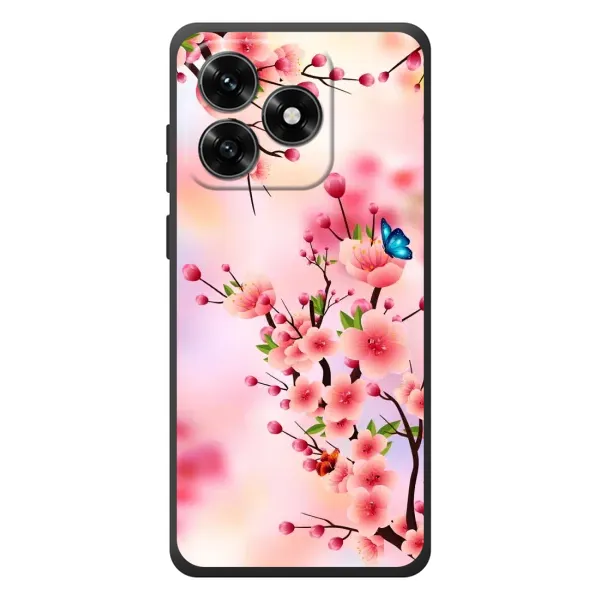 Чехол с рисунком «Бабочки на сакуре» для Huawei Honor X5c Plus Чехол с рисунком «Бабочки на сакуре» для Huawei Honor X5c Plus