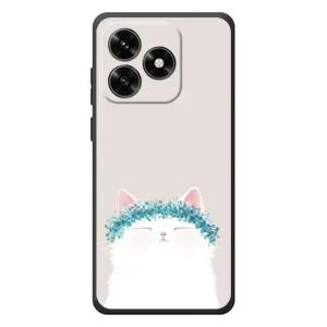 Чохол на тематику: Коти для Huawei Honor X5c Plus (Білий котик)