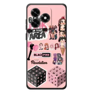 Чохли з картинкою для Huawei Honor X5c Plus (BLACK PINK колаж)