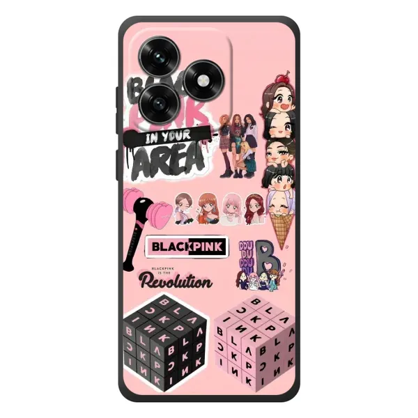 Чехол с рисунком «BLACK PINK коллаж» для Huawei Honor X5c Plus Чехол с рисунком «BLACK PINK коллаж» для Huawei Honor X5c Plus
