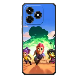 Силіконовый Чохол на Huawei Honor X5c Plus з картинкою Brawl Stars (Бравел Старс)