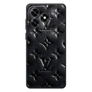 Текстурний Чохол Louis Vuitton для Хуавей Хонор Х5с Плюс (Чорний ЛВ)