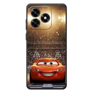 Чехол с принтом Маквин для Huawei Honor X5c Plus (Молния Маквин стадион)