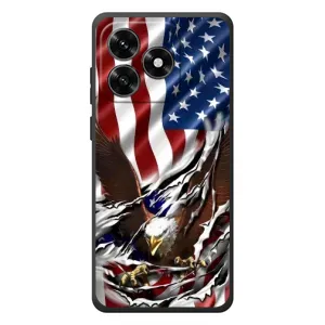 Чехол Флаг USA для Huawei Honor X5c Plus (Флаг USA)