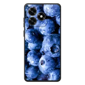Чехол с изображением вкусной еды для Huawei Honor X5c Plus (Голубика)