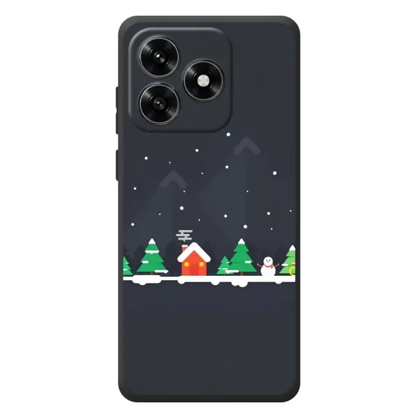 Чехол с рисунком «Город зимний» для Huawei Honor X5c Plus Чехол с рисунком «Город зимний» для Huawei Honor X5c Plus