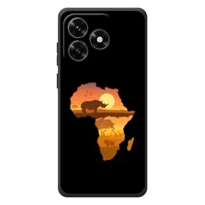 Летний Чехол на Huawei Honor X5c Plus (Карта)
