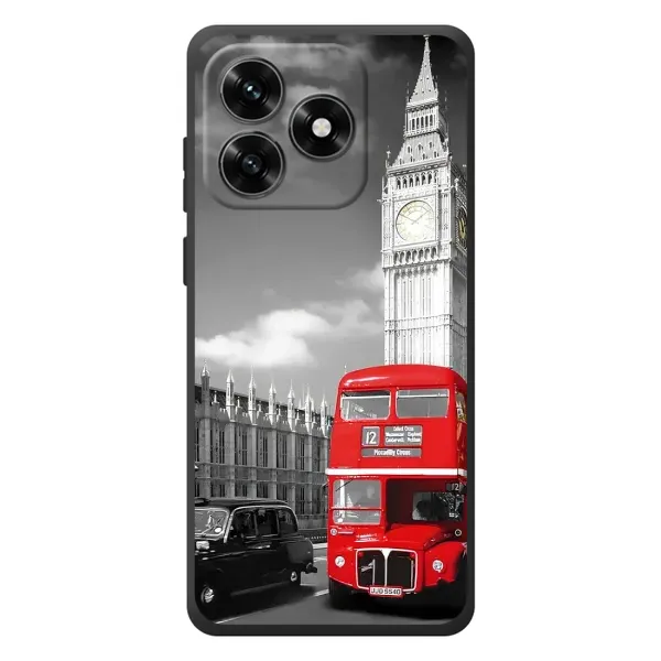 Чехол с рисунком «Красный автобус» для Huawei Honor X5c Plus Чехол с рисунком «Красный автобус» для Huawei Honor X5c Plus