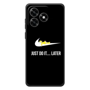 Силиконовый Чехол на Huawei Honor X5c Plus с картинкой Nike (Later)
