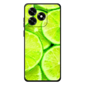 Чехол с изображением вкусной еды для Huawei Honor X5c Plus (Лайм)