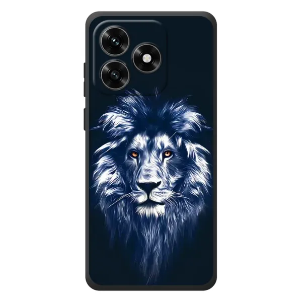Чехол с рисунком «Лев - синий» для Huawei Honor X5c Plus Чехол с рисунком «Лев - синий» для Huawei Honor X5c Plus
