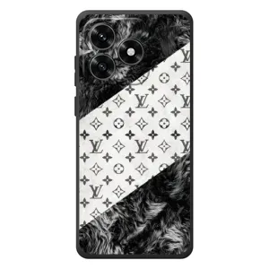 Чохол Стиль Louis Vuitton на Huawei Honor X5c Plus (LV на білому)