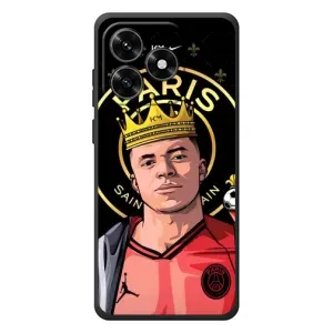 Чохол (TPU) з Футболістом на Huawei Honor X5c Plus (Mbappe King)