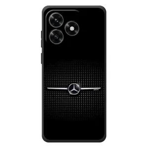 Силиконовый бампер с картинкой машины на Huawei Honor X5c Plus (Mercedes)