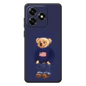 Чехлы Мишка Тедди для Хуавей Хонор Х5с Плюс (Мишка USA)