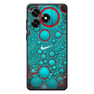Силиконовый Чехол на Huawei Honor X5c Plus с картинкой Nike (Найк зеленый)