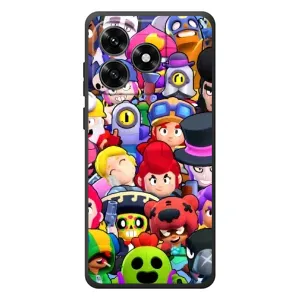 Силіконовый Чохол на Huawei Honor X5c Plus з картинкою Brawl Stars (Персонажі)