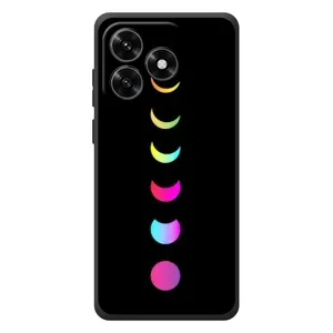 Чехол (ТПУ) с планетами на Huawei Honor X5c Plus (Полнолуние)