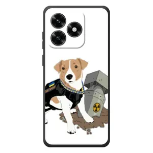 Чехол с принтом Собаки Патрон для Huawei Honor X5c Plus (Пёс Патрон с ракетой)