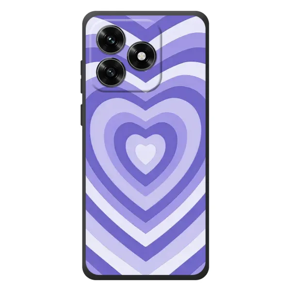 Чехол с рисунком «Сердце фиолет» для Huawei Honor X5c Plus Чехол с рисунком «Сердце фиолет» для Huawei Honor X5c Plus
